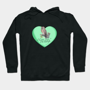 I Love Owls Hoodie